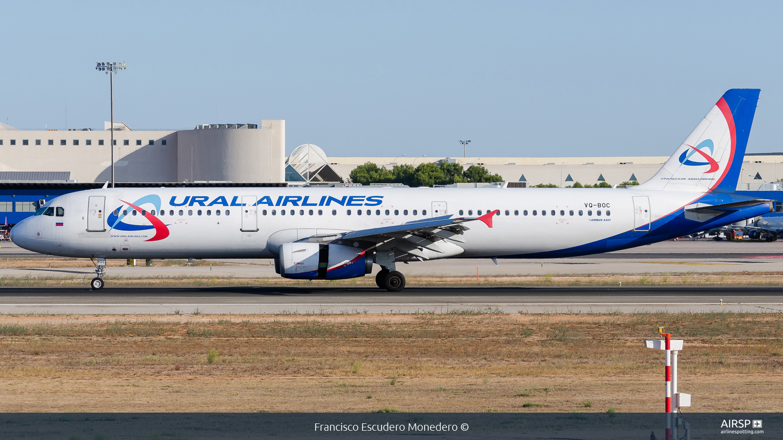 Ural Airlines  Airbus A321  VQ-BOC