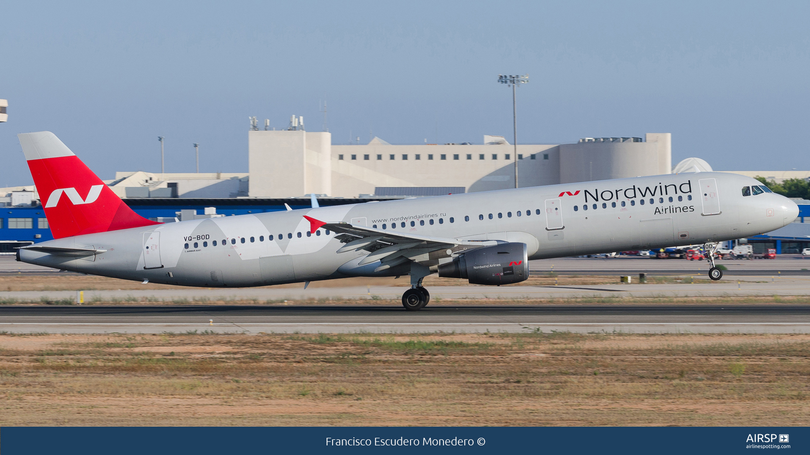 Nordwind Airlines  Airbus A321  VQ-BOD