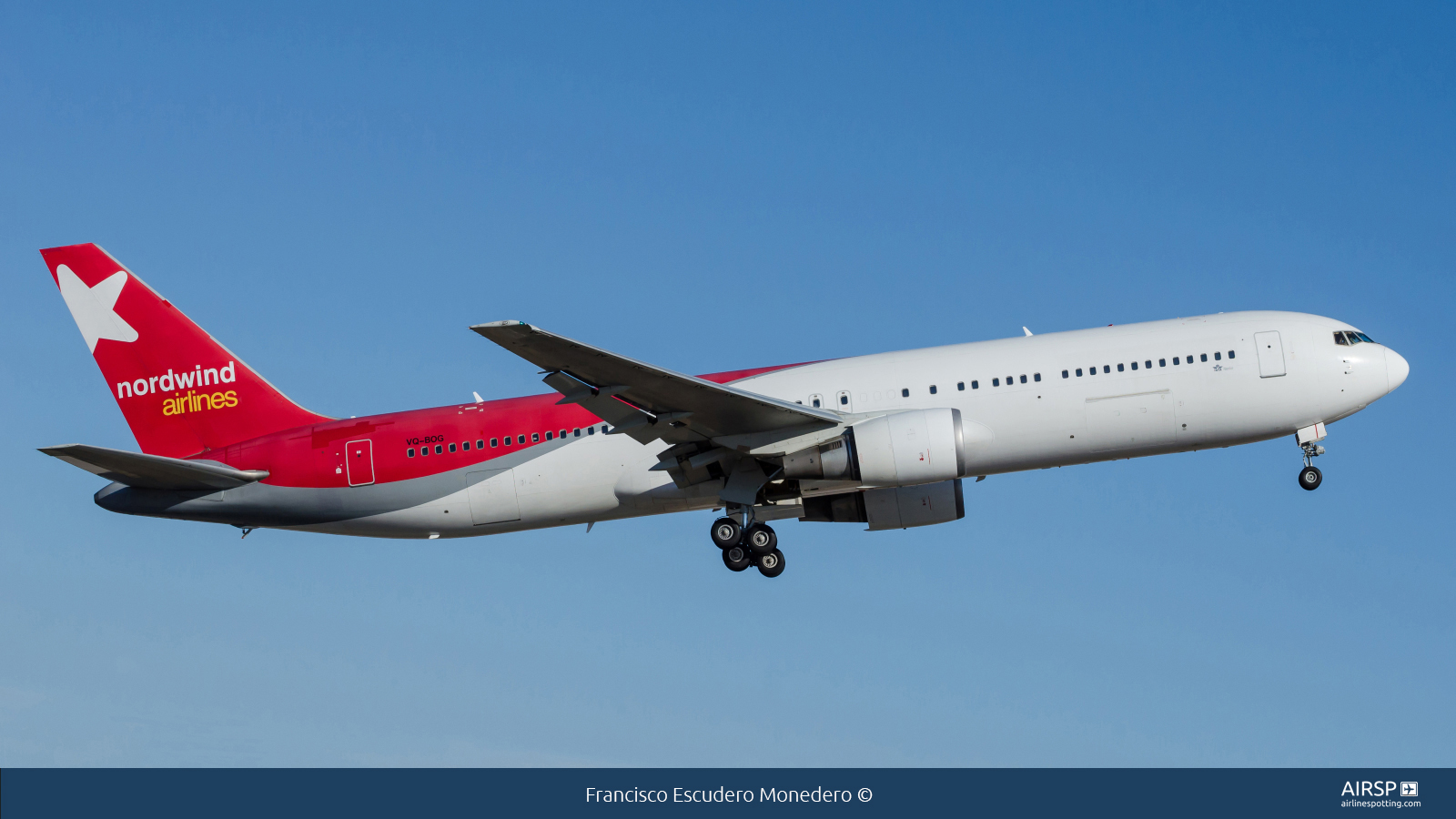 Nordwind Airlines  Boeing 767-300  VQ-BOG