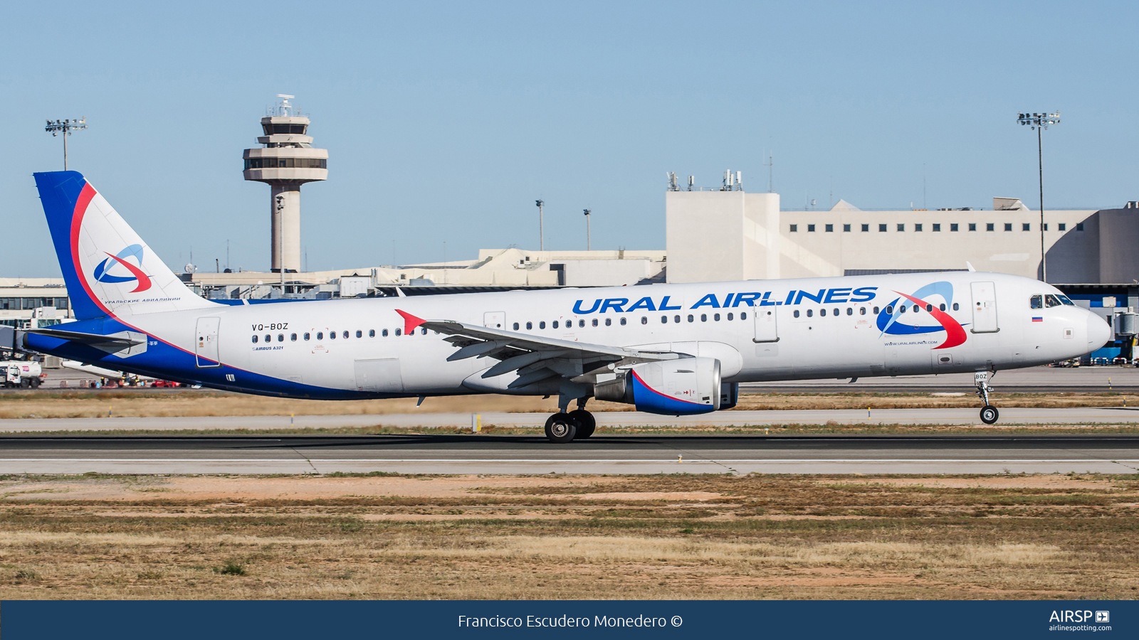 Ural Airlines  Airbus A321  VQ-BOZ