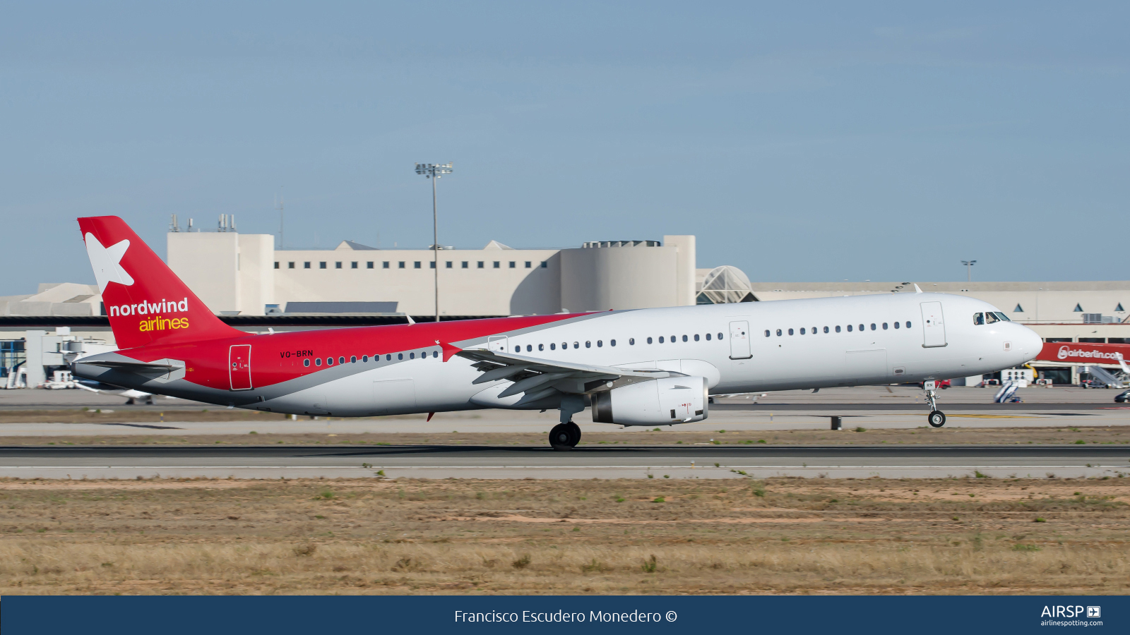 Nordwind Airlines  Airbus A321  VQ-BRN