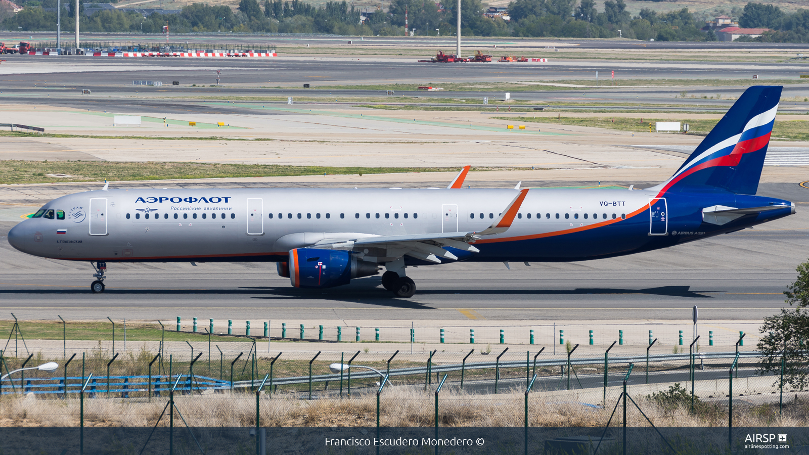 Aeroflot  Airbus A321  VQ-BTT