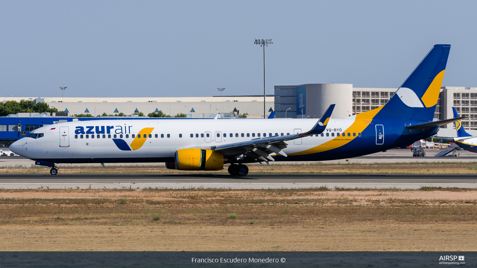 Azur Air  Boeing 737-900  VQ-BYO