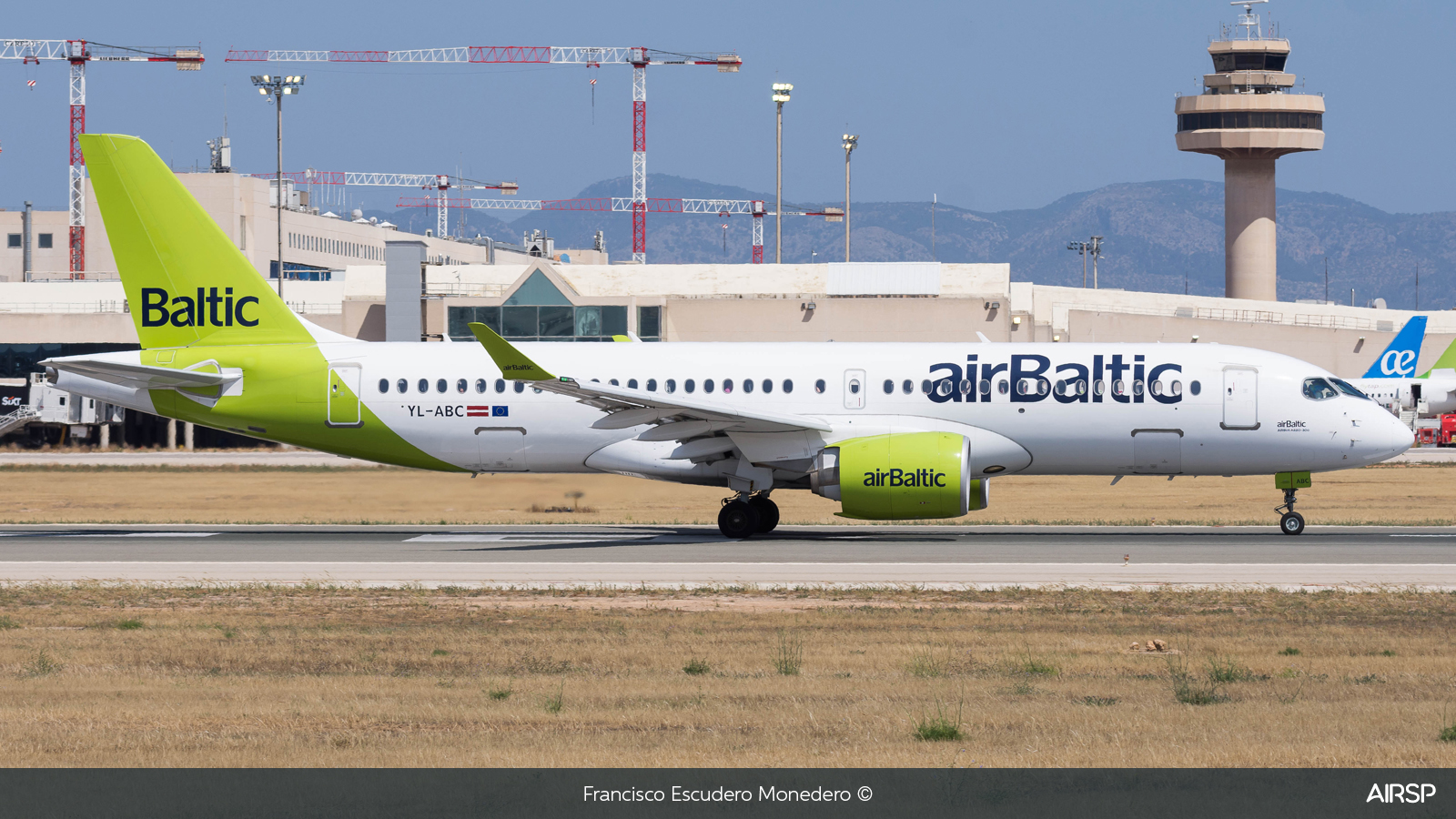 Air Baltic  Airbus A220-300  YL-ABC