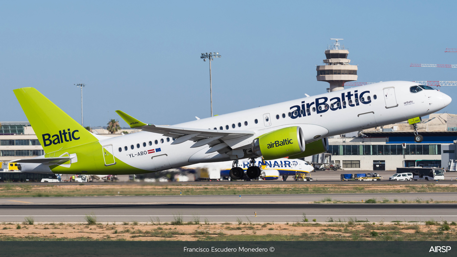 Air Baltic  Airbus A220-300  YL-ABO