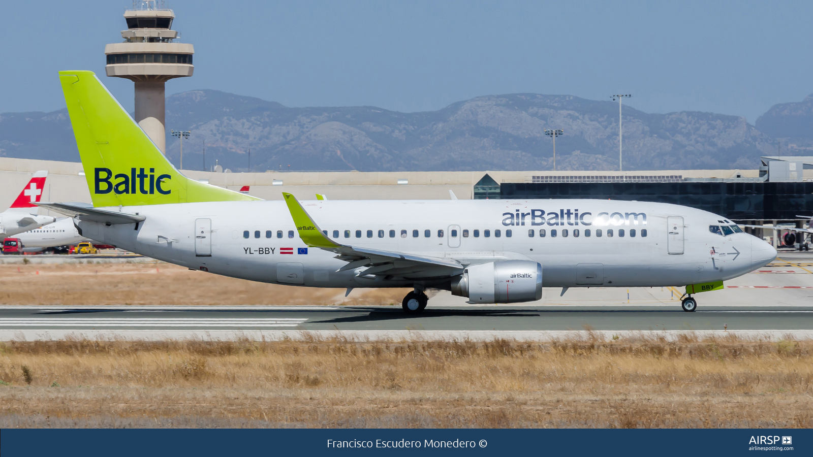 Air Baltic  Boeing 737-300  YL-BBY Air Baltic  Boeing 737-300  YL-BBY