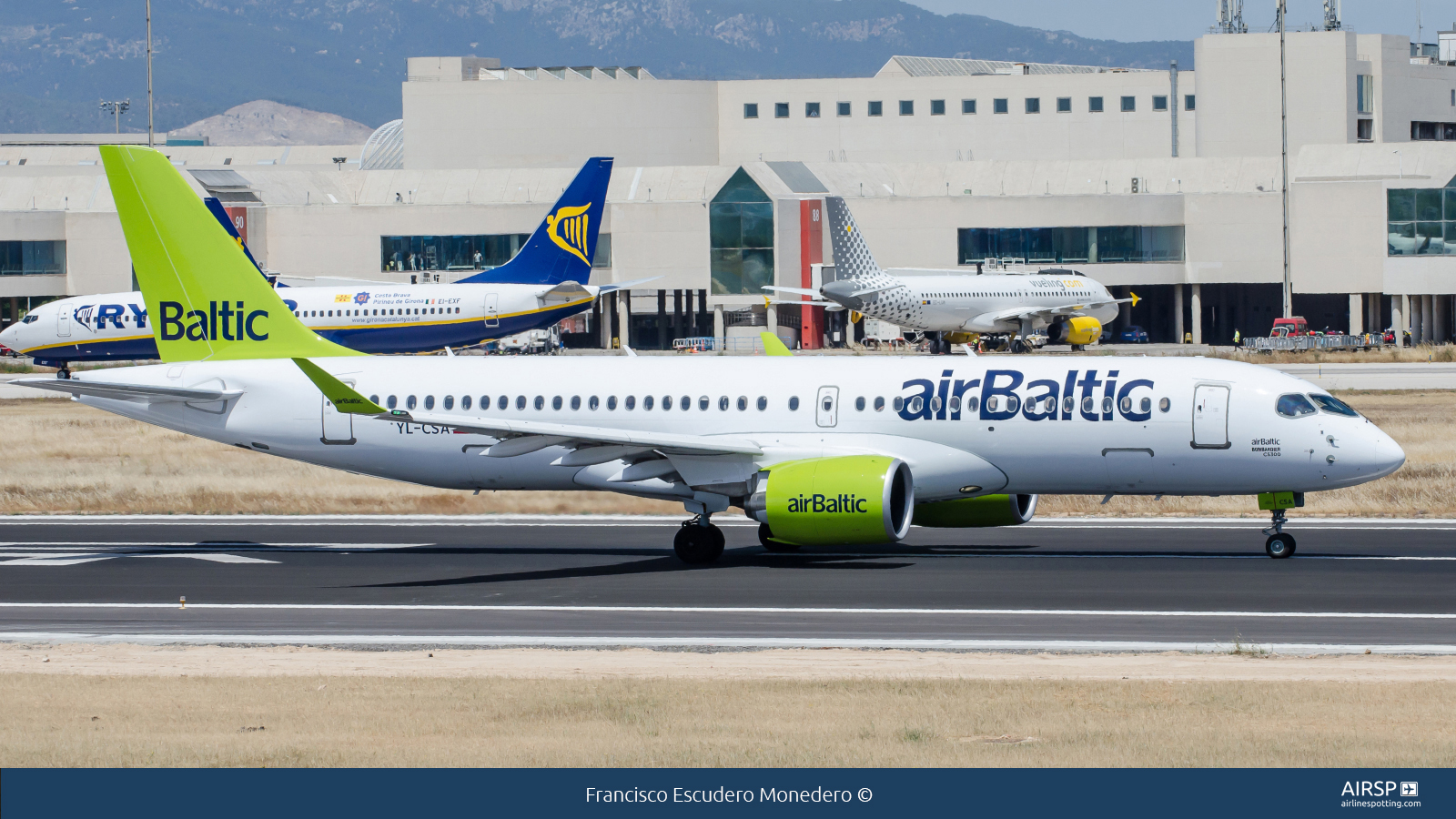 Air Baltic  Airbus A220-300  YL-CSA