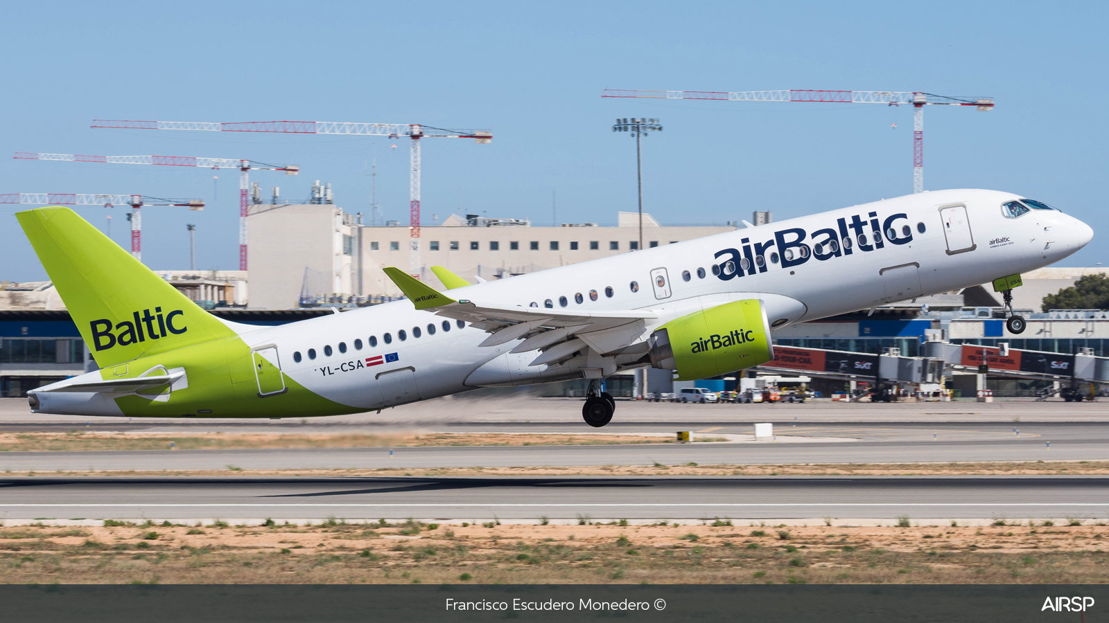 Air Baltic  Airbus A220-300  YL-CSA