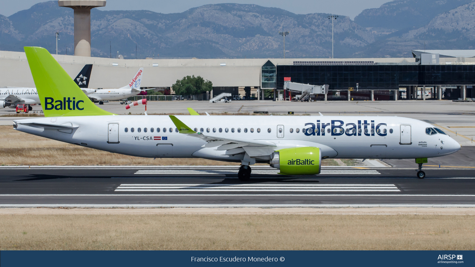 Air Baltic  Airbus A220-300  YL-CSA