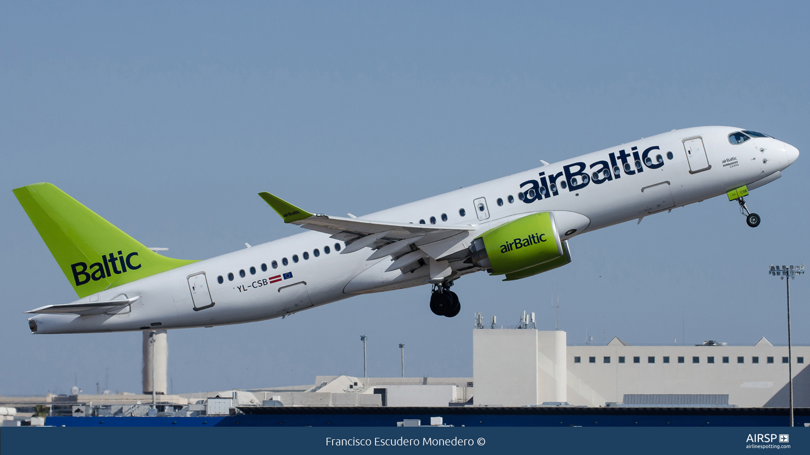 Air Baltic  Airbus A220-300  YL-CSB