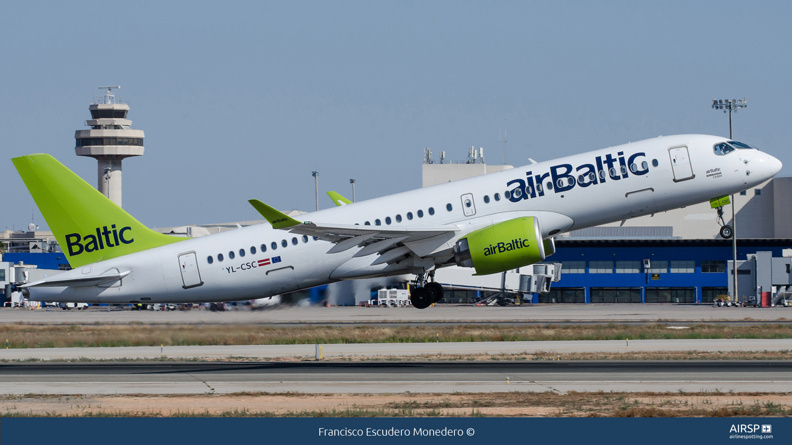 Air Baltic  Airbus A220-300  YL-CSC