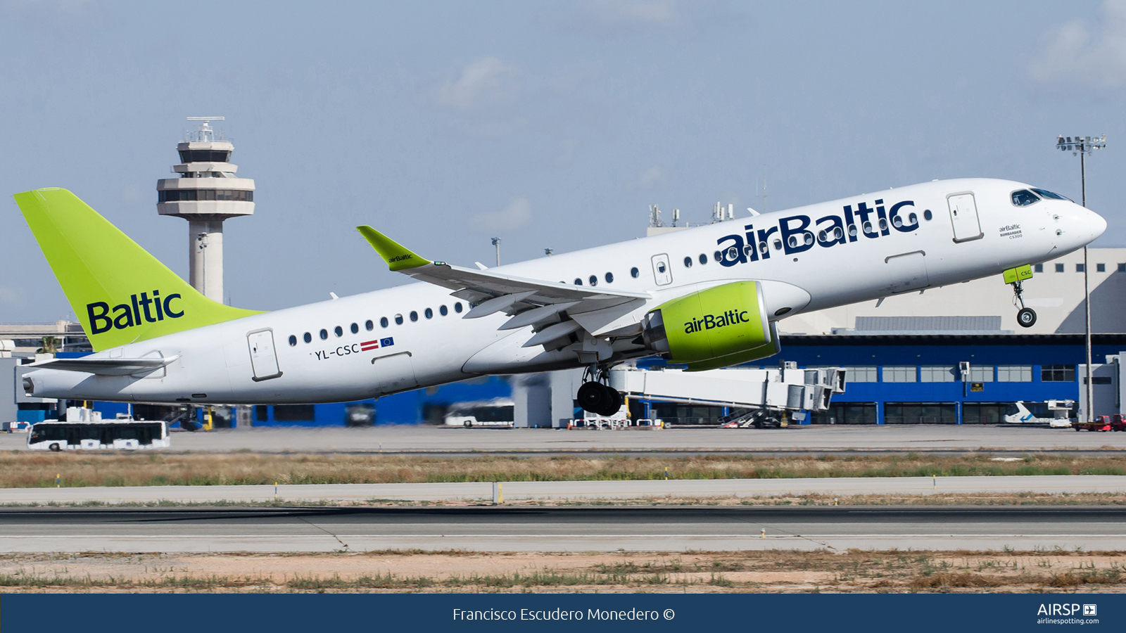 Air Baltic  Airbus A220-300  YL-CSC