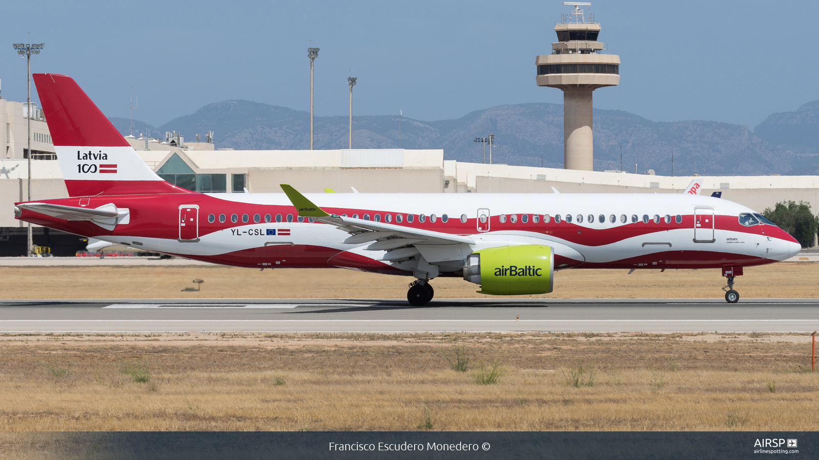 Air Baltic  Airbus A220-300  YL-CSL