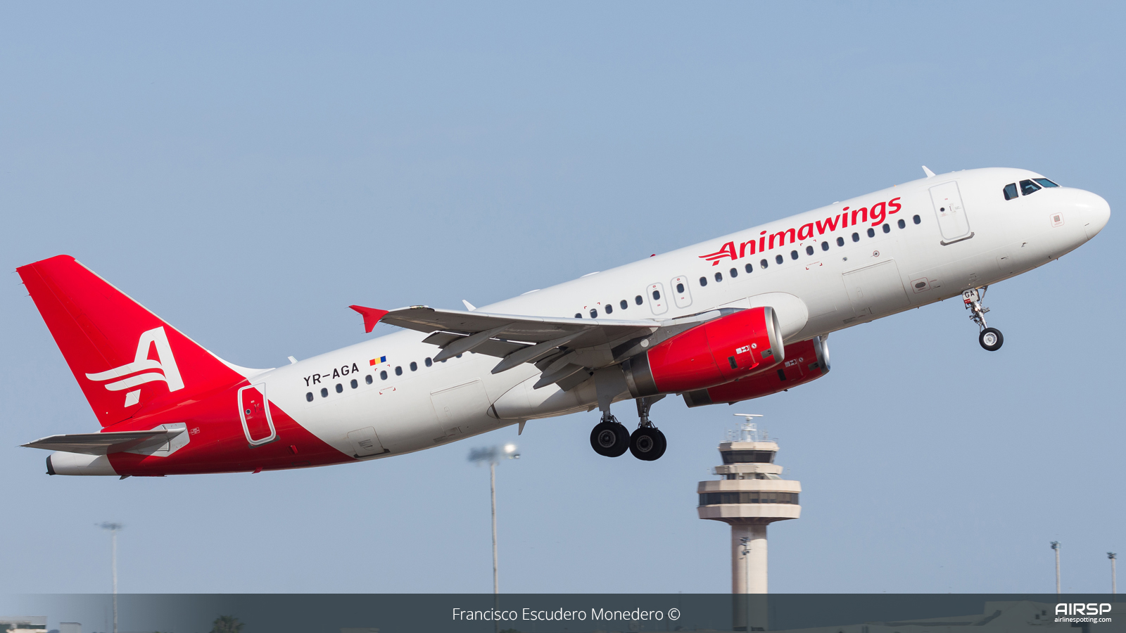 Animawings  Airbus A320  YR-AGA