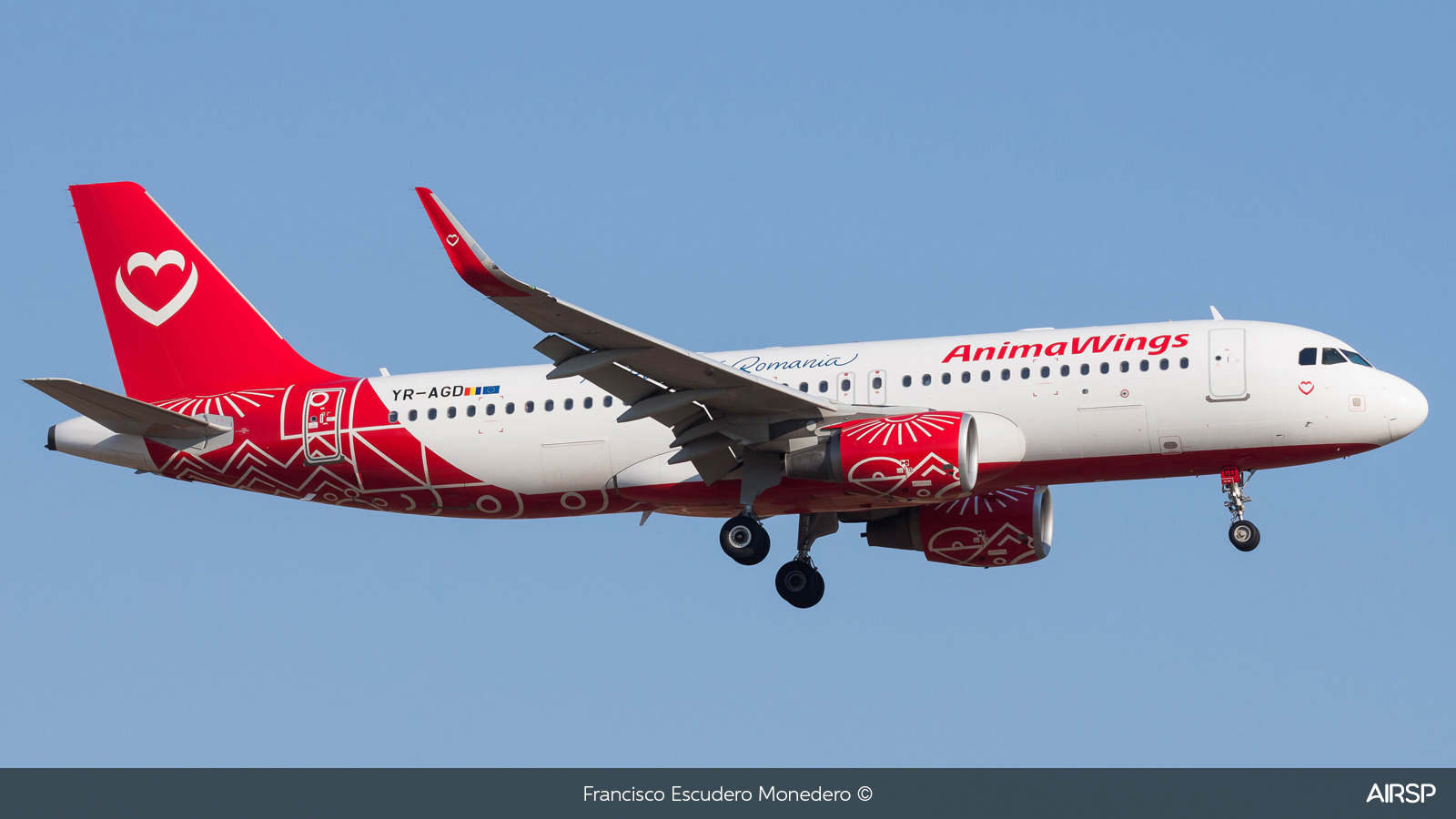 Animawings  Airbus A320  YR-AGD
