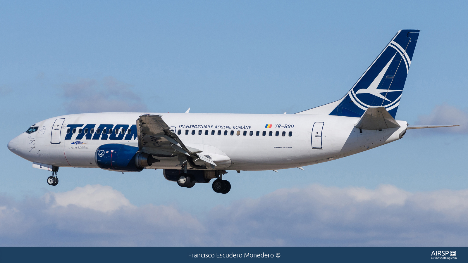 Tarom  Boeing 737-300  YR-BGD