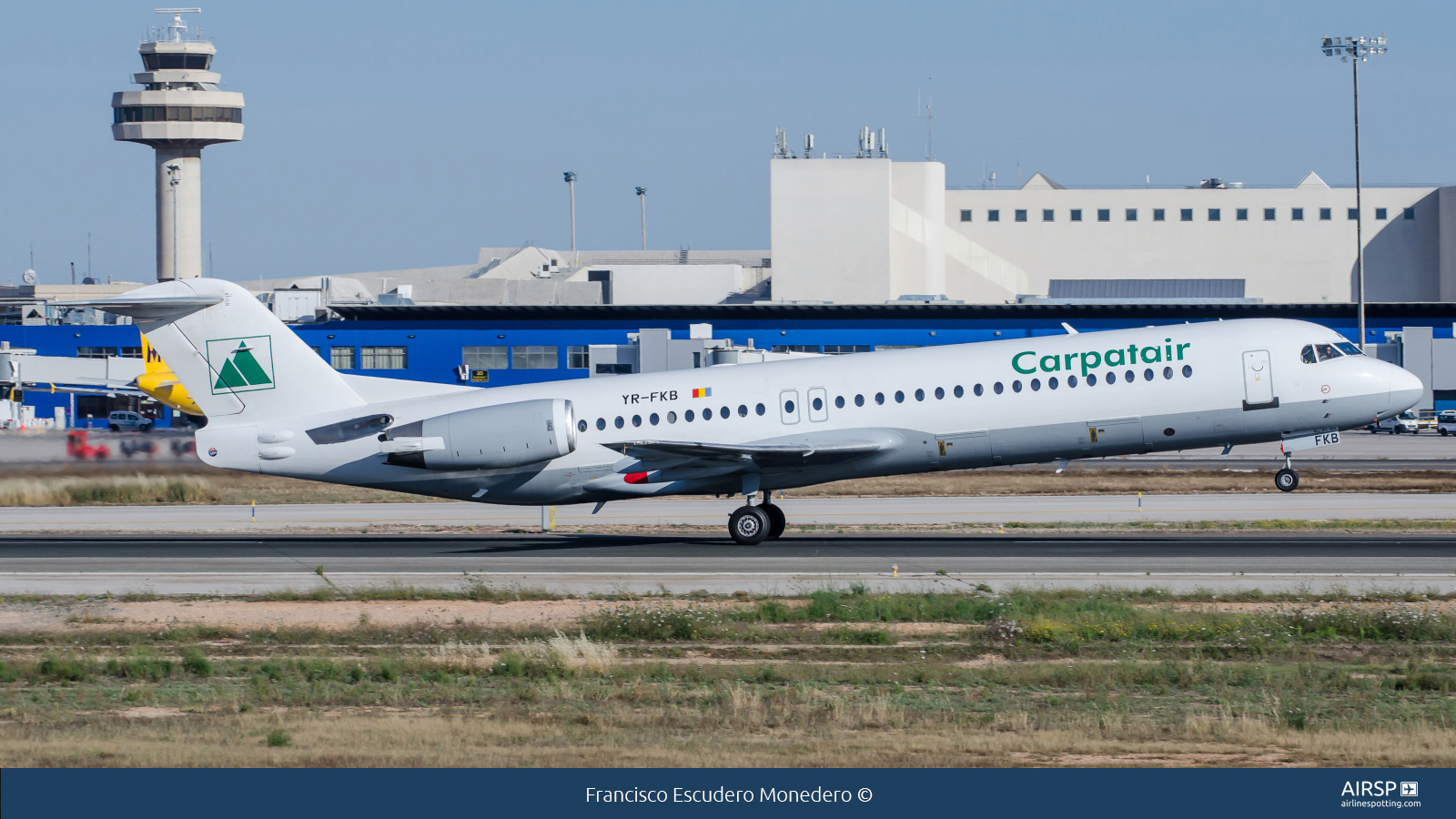 Carpatair  Fokker F-100  YR-FKB