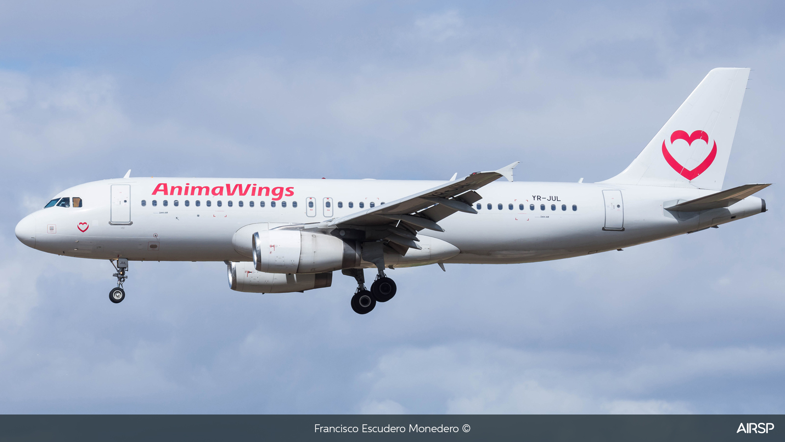 Animawings  Airbus A320  YR-JUL