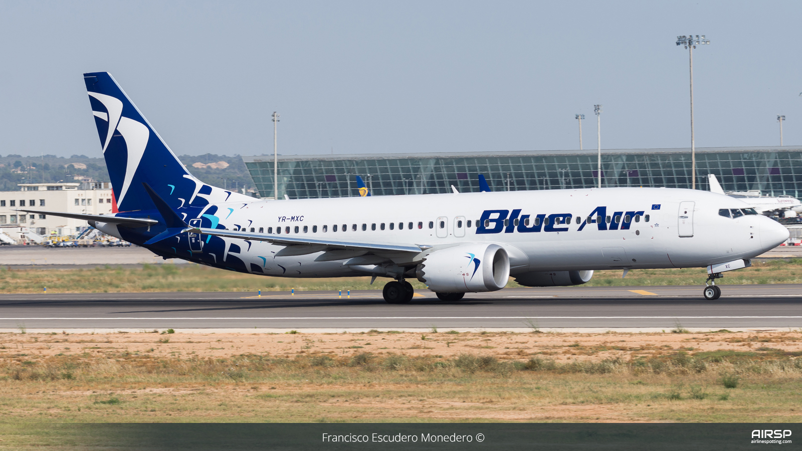 Blue Air  Boeing 737 Max 8  YR-MXC