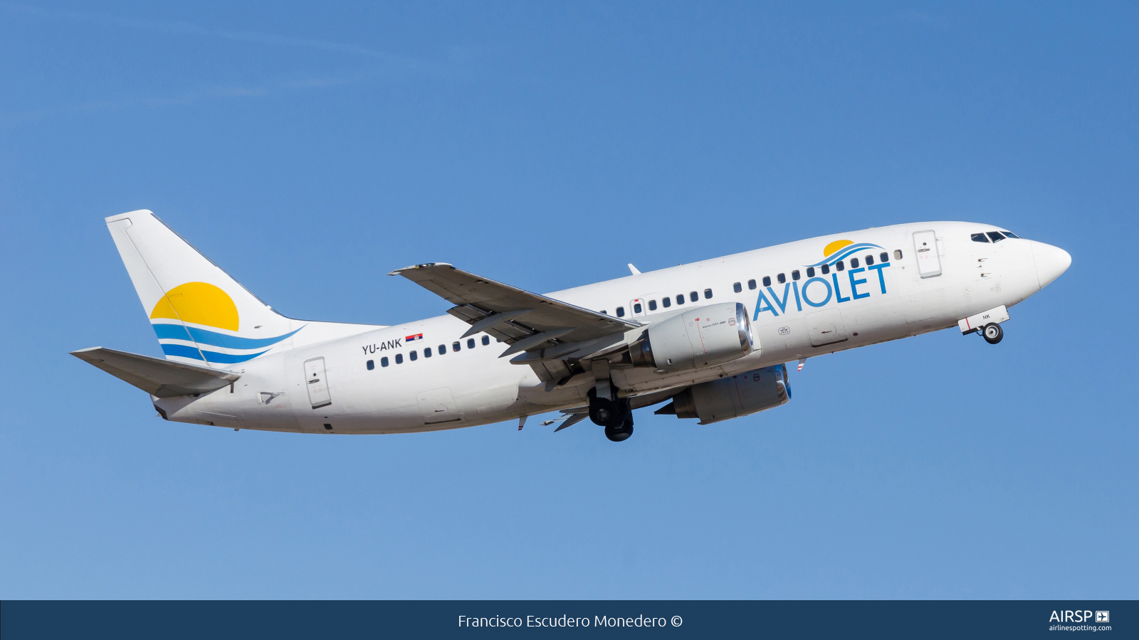 Aviolet  Boeing 737-300  YU-ANK